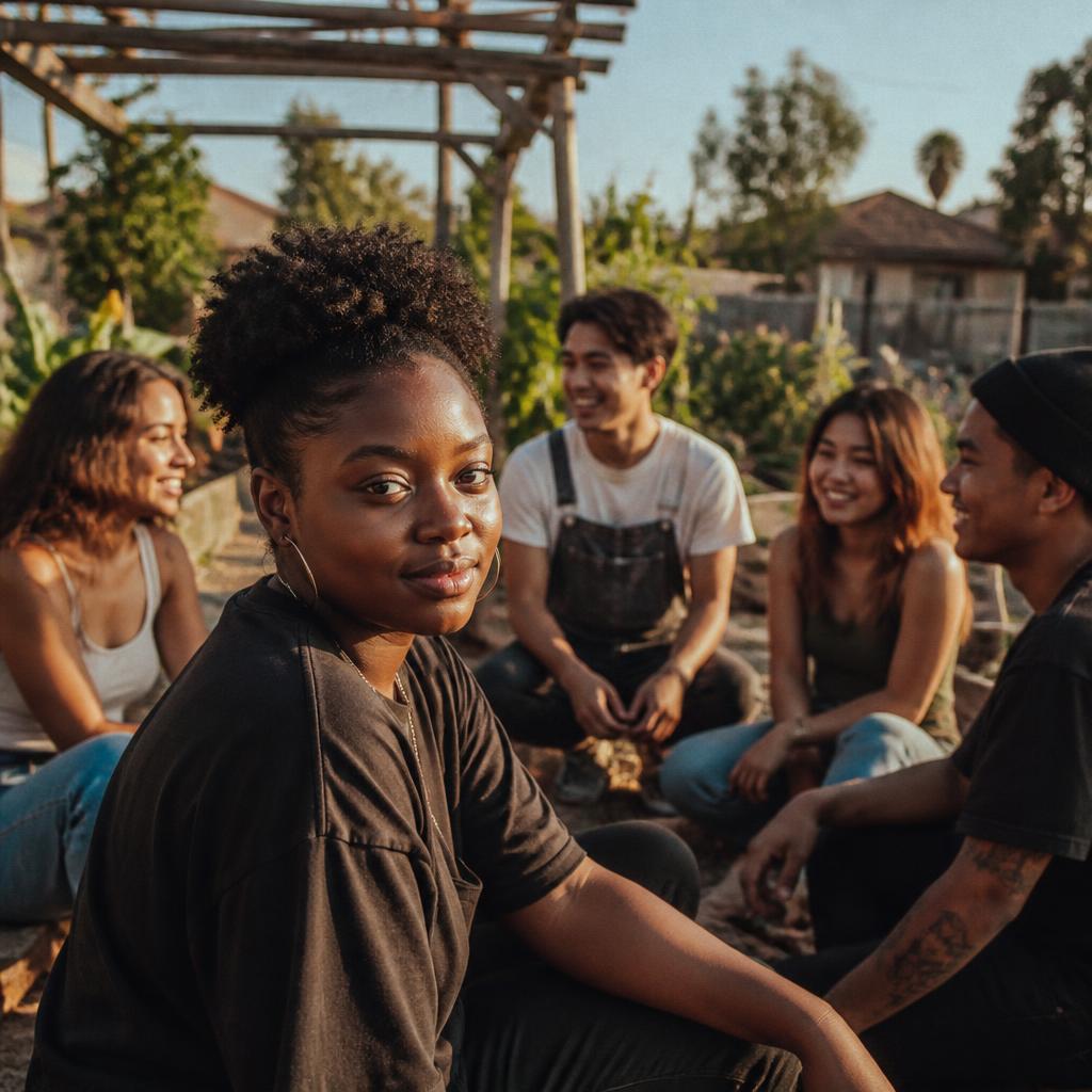 Illustrative image of community and mentorship